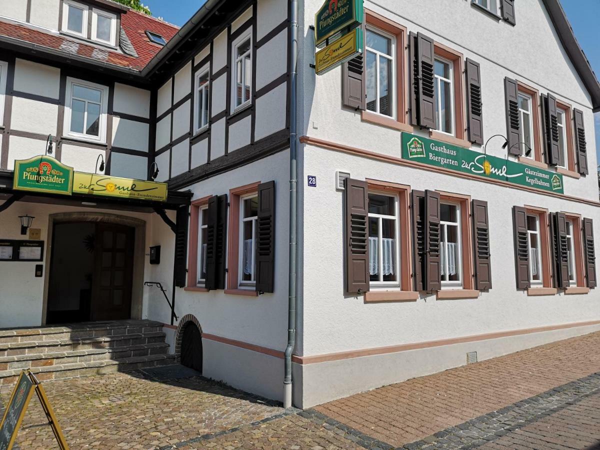 Zur Sonne Hotel Alsbach-Hähnlein Exterior foto